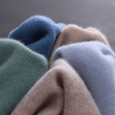 Suéter Holgado para Hombre Cuello Redondo Tejido Base Oversized - Image 10