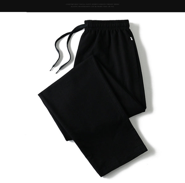 Pantalones de Sudadera Rectos con Cordón para Hombre - Image 6