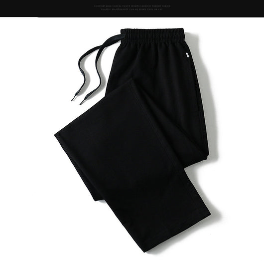 Pantalones de Sudadera Rectos con Cordón para Hombre - Image 6