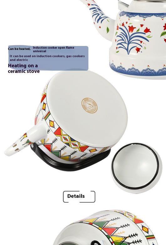 Tetera de Esmalte 5L para Cocina de Inducción - Image 12