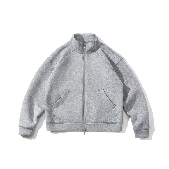 Cardigan Básico Retro para Hombre con Cuello Tipo Polo