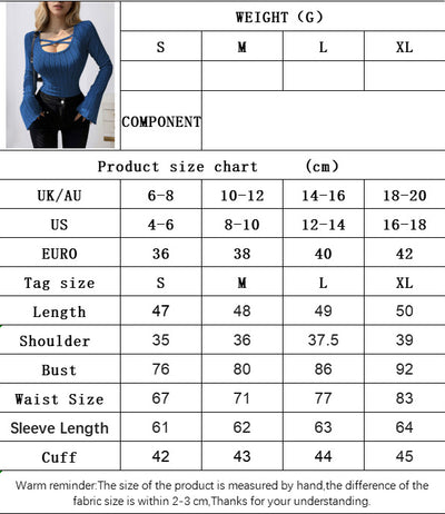 Blusa Tejida Escote V Ajustada y Versátil para Mujer - Image 6