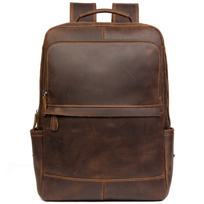 Mochila Ejecutiva de Cuero Genuino Hecha a Mano - Diseño Retro para Profesionales - Image 11