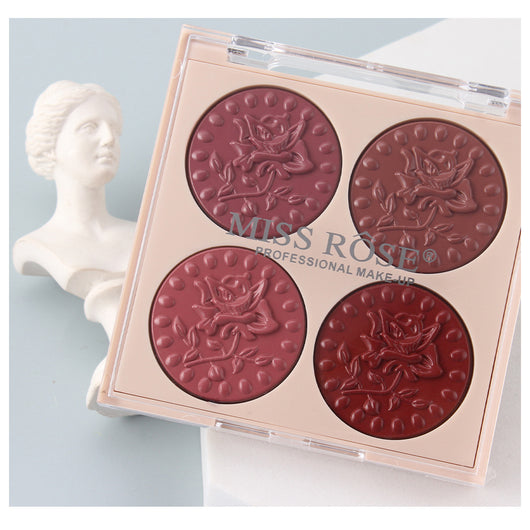 Paleta de Labios MISS ROSE 4 Colores - Brillo Labial Hidratante de Larga Duración - Image 7