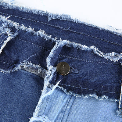 Jeans Slim Ajustados de Talle Alto con Contraste Moderno - Image 18