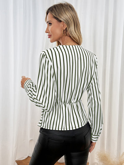 Blusa Ajustada de Manga Larga para Mujer - Estilo Casual Elegante - Image 18