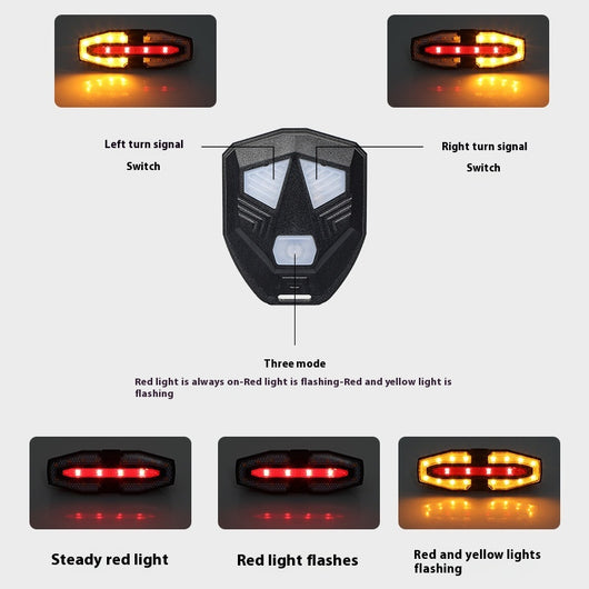 Luces Direccionales LED para Bicicleta de Montaña - Seguridad Nocturna - Image 2