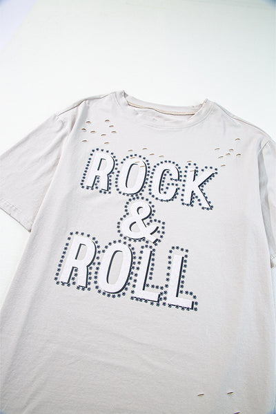 Playera Desgarrada Fresca de Manga Corta - Estilo Verano - Image 9