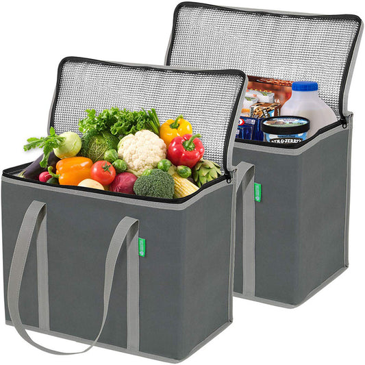 Bolsa Térmica Plegable con Aislamiento de Aluminio para Comidas y Picnic - Image 2