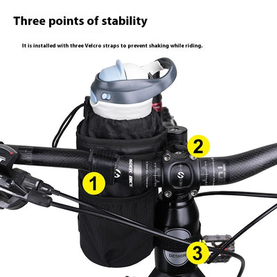 Bolsa Aislante para Bicicleta de Montaña con Portavasos Integrado - Image 3