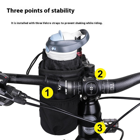 Bolsa Aislante para Bicicleta de Montaña con Portavasos Integrado - Image 3