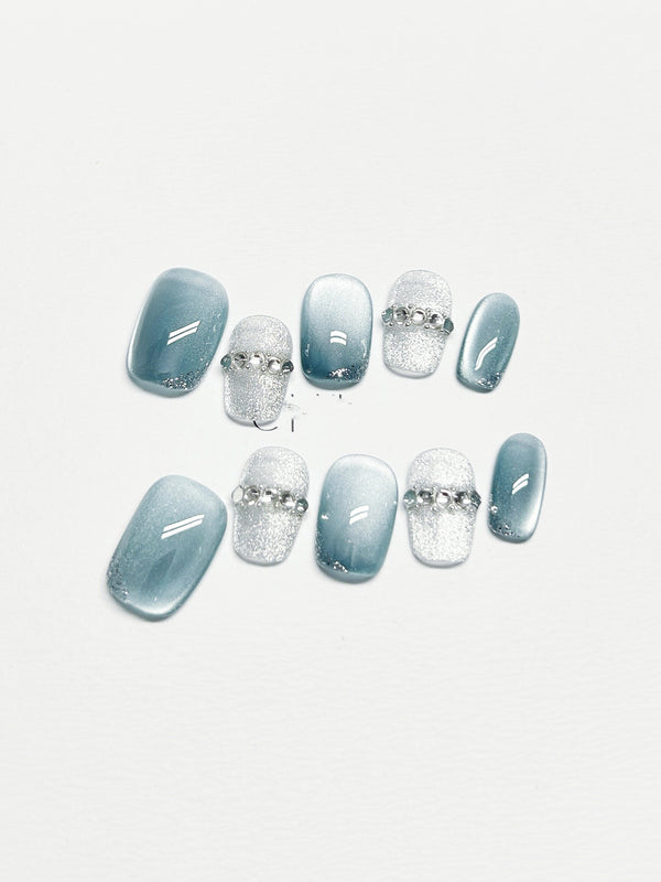 Uñas Postizas Blancas de Diseño Elegante y Alta Calidad