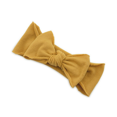 Diadema Anudada para Bebé en Colores Sólidos - Image 24
