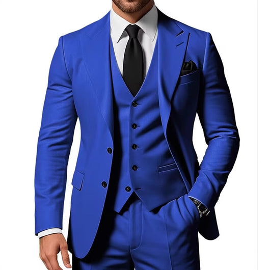 Traje de Negocios Tres Piezas para Hombre - Image 3