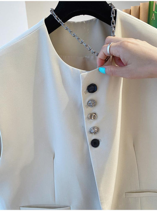 Vestido Vendaje Ajustable de Corte Holgado - Image 7