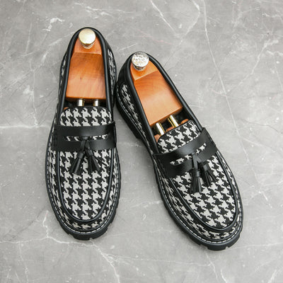 Zapatos de Cuero con Flecos para Hombre - Slip-on Versátil - Image 3