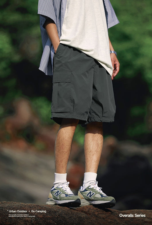 Pantalones Cortos de Trabajo 3D con Bolsillos - Diseño Holgado y Versátil - Image 10