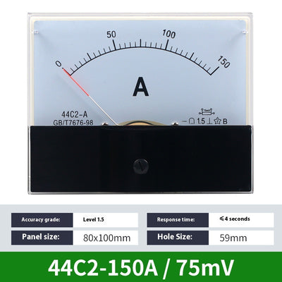 Amperímetro DC Analógico 44C2 - Medidor de Corriente de Precisión - Image 29