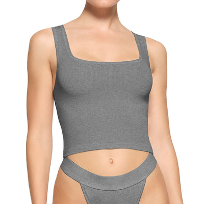Camiseta Deportiva Acanalada con Tirantes Elásticos - Image 36