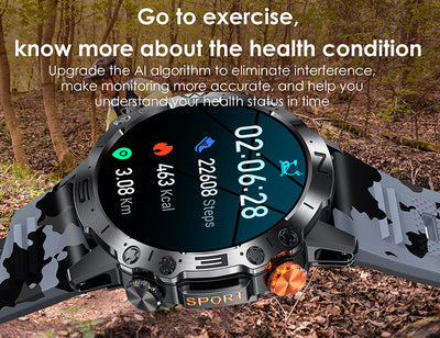 Reloj Deportivo Inteligente K59 con Bluetooth y Batería Extendida - Image 22