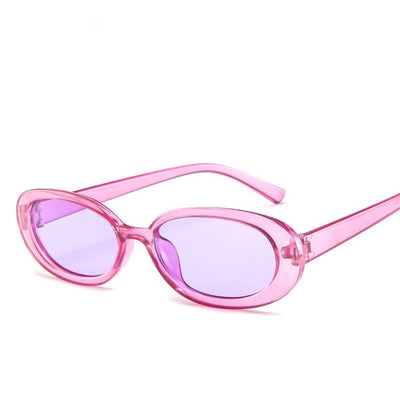 Gafas de Sol Ovaladas Trend Cow Print - Marco Pequeño Estilo Instagram - Image 33