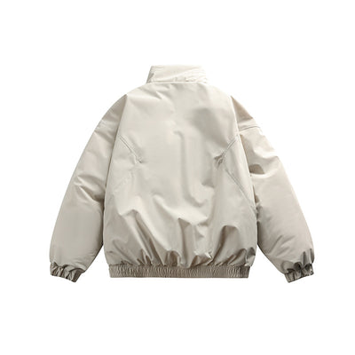 Chaqueta de Plumón de Pato Blanco para Hombre - Corte Holgado - Image 2