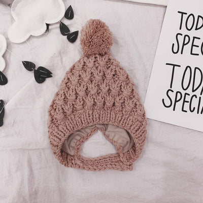 Gorro Tejido Bebé Estilo Vaquero Combinable - Image 11