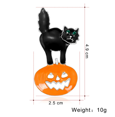 Broche Gato Creativo con Personalidad Europea y Americana - Image 6