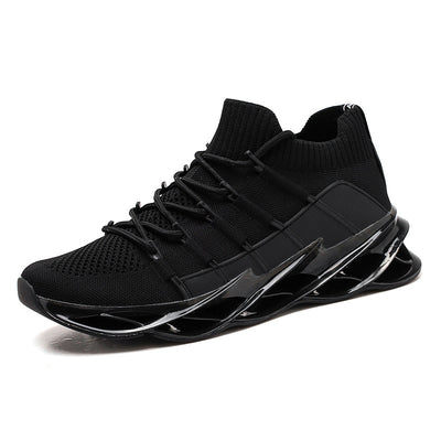 Tenis Casuales para Hombre con Suela Gruesa y Tejido Volador Transpirable - Image 8