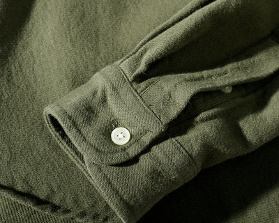 Camisa Suelta Hombre Retro Gruesa con Bolsillos - Tendencia Oversize - Image 6