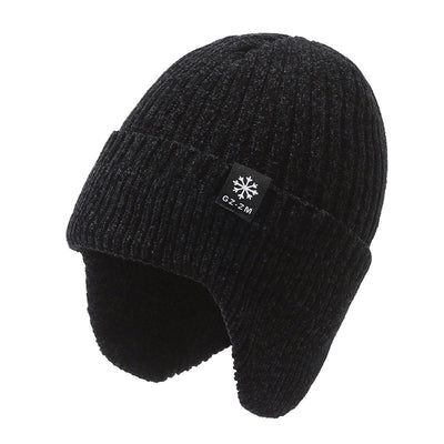 Gorro de Lana Cálido con Forro Polar para Hombre - Invierno - Image 13