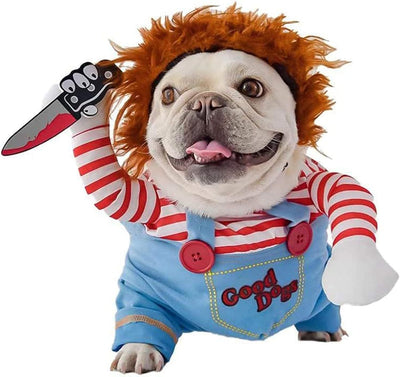 Arnés a Rayas para Perros y Gatos con Accesorios de Halloween - Set de 3 Piezas - Image 8