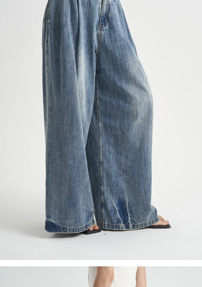 Jeans Sueltos Desteñidos para Otoño - Estilo Casual Moderno - Image 15