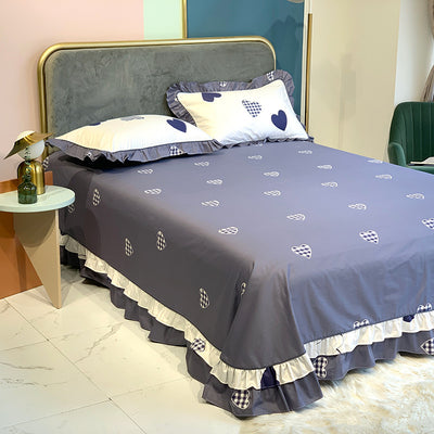 Juego de Sábanas y Funda de Almohada 100% Algodón Puro con Bordes Redondeados - Image 10