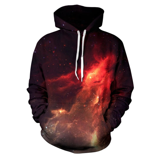 Sudadera con Capucha Cielo Estrellado - Moda Moderna para Hombre - Image 4