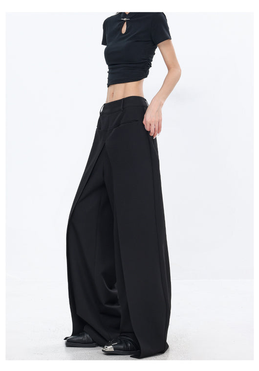 Pantalones Sueltos Negros Casuales para Mujer - Corte Recto - Image 10