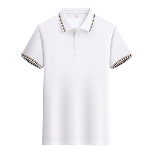 Polo de Verano Unisex con Encaje en Solapa de Algodón Premium - Image 2