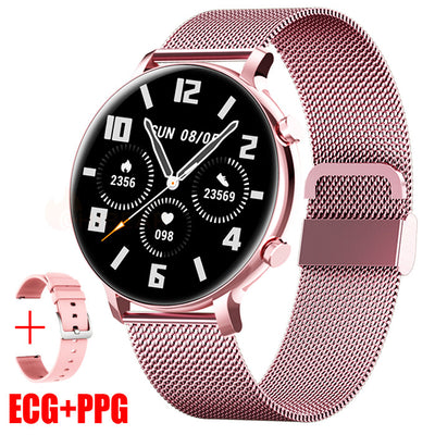 Reloj Inteligente Empresarial con Llamadas Bluetooth y Correa de Acero Inoxidable - Image 8