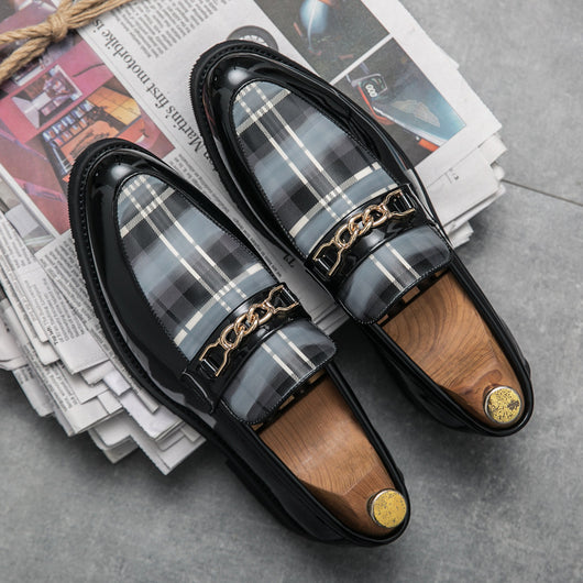 Zapatos Casuales de Cuero con Punta para Hombre - Image 3