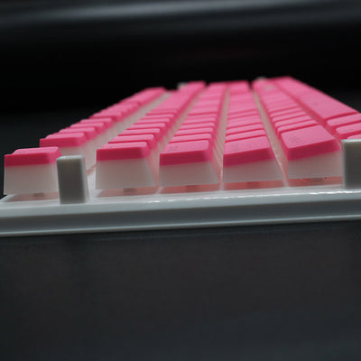 Teclado Mecánico Pudding 108 Teclas PBT104 - Diseño Translúcido Efecto Leche Bicolor - Image 21