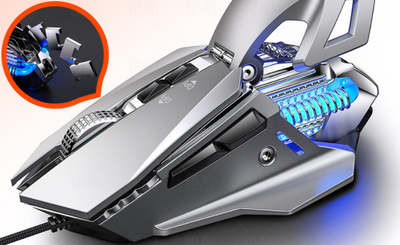 Ratón Gaming Mecánico Silver Eagle G10 con Cable - Image 5