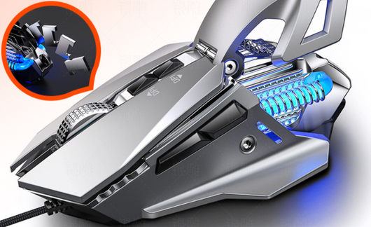 Ratón Gaming Mecánico Silver Eagle G10 con Cable - Image 5