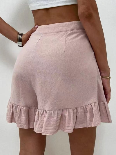 Shorts Talle Alto para Mujer Estilo Europeo y Americano - Image 6