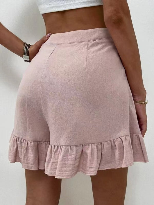 Shorts Talle Alto para Mujer Estilo Europeo y Americano - Image 6