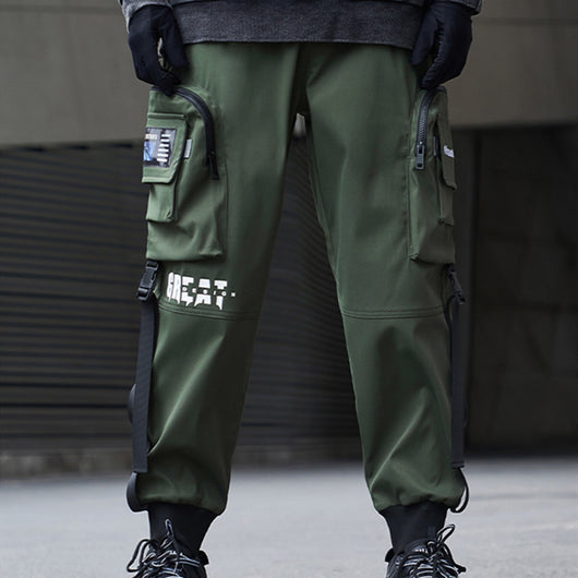 Overol Casual de Calle para Hombre - Estilo Urbano Desenfadado