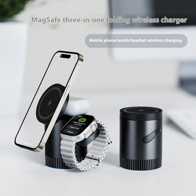Reloj Inteligente con Auriculares y Cargador Magnético 3 en 1 - Image 3