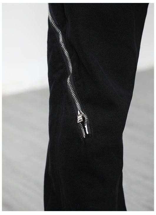 Pantalones Rectos con Cierre y Abertura Lateral Diseño Niche - Image 16