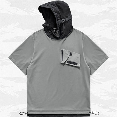 Sudadera Hombre Patchwork Dos Texturas - Image 7