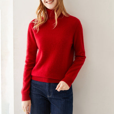 Suéter de Cachemira para Mujer - Diseño Holgado Estilizador - Image 9