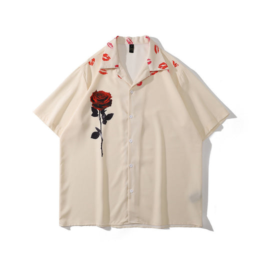 Camisa Oversize Estampado Labios Rosa - Diseño Retro Unisex Tendencia Urbana - Image 12